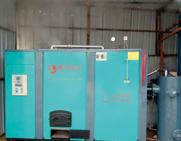 山東青島蒸汽鍋爐食用菌項目