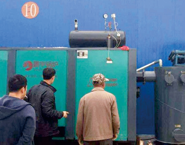 山西臨汾蒸汽鍋爐食用菌項目